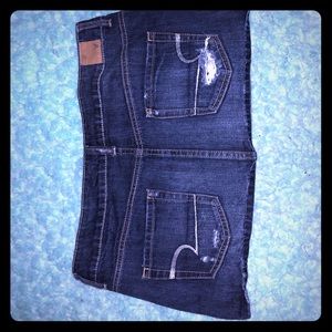 American Eagle jean skirt